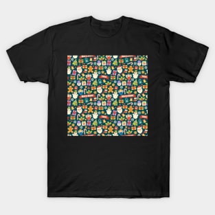 Winter Christmas Pattern T-Shirt